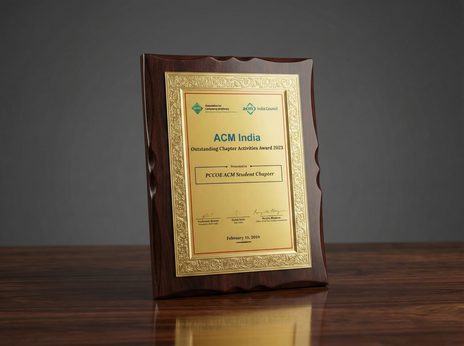 Outstanding Chapter Activities Award 2023